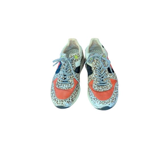 Golden Goose Running Sole Zoo Puzzle Calf Hair Pink Star Size 10 US 40 EU - Picture 12 of 16